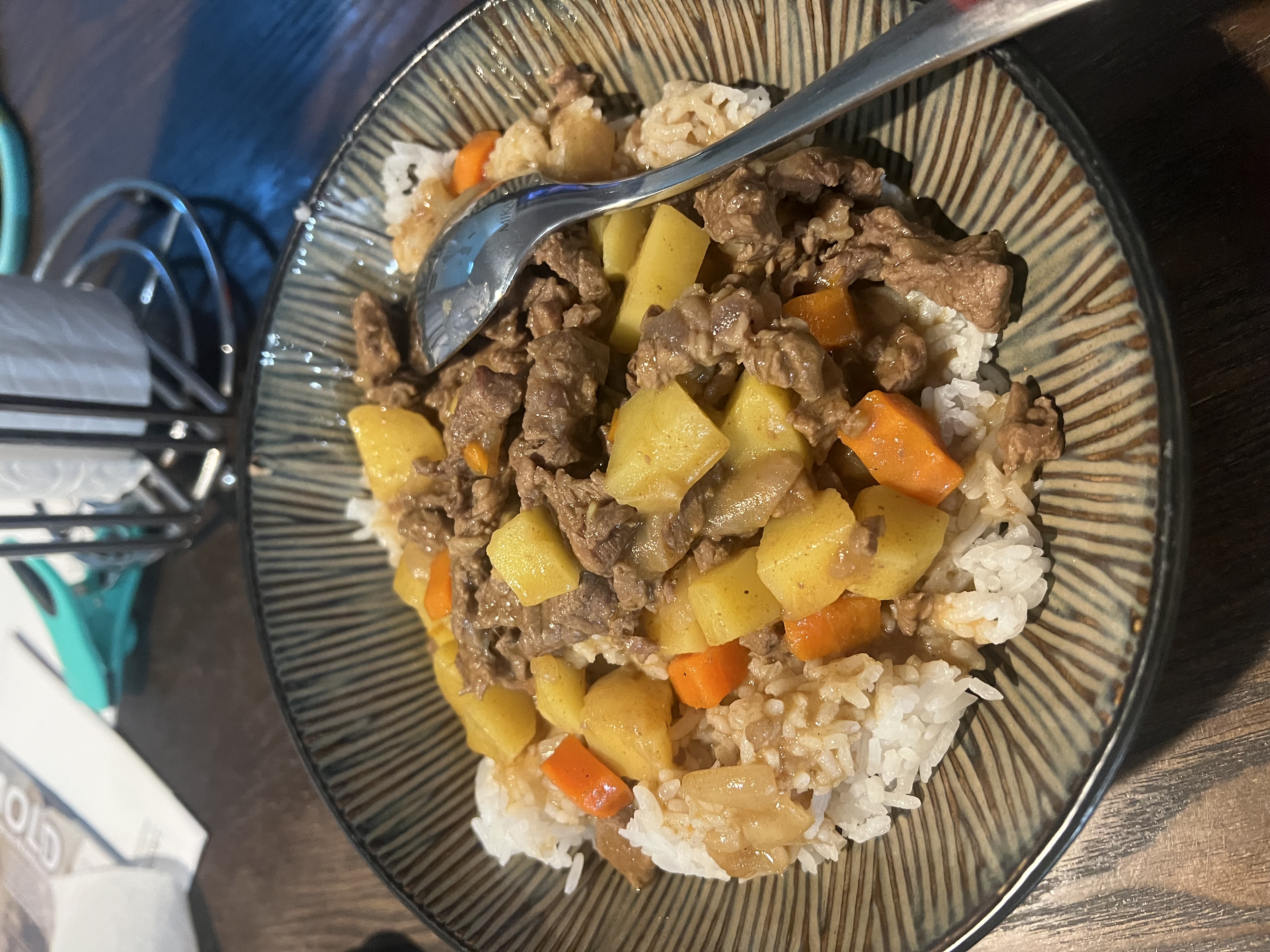 Japanese Beef Curry Bowl